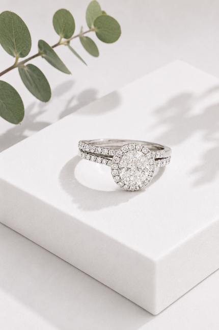 Anillo con Churumbela y Brillantes de Laboratorio