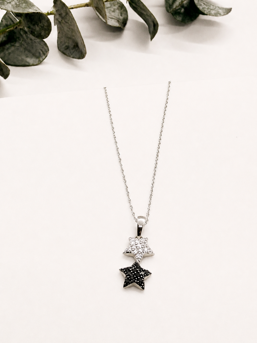 Collar de Estrellas de Brillantes