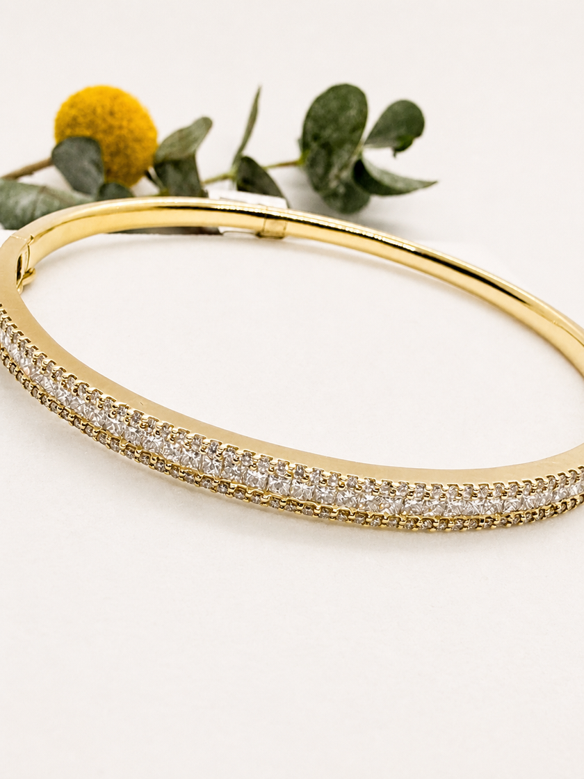 Pulsera Rivière de Brillantes
