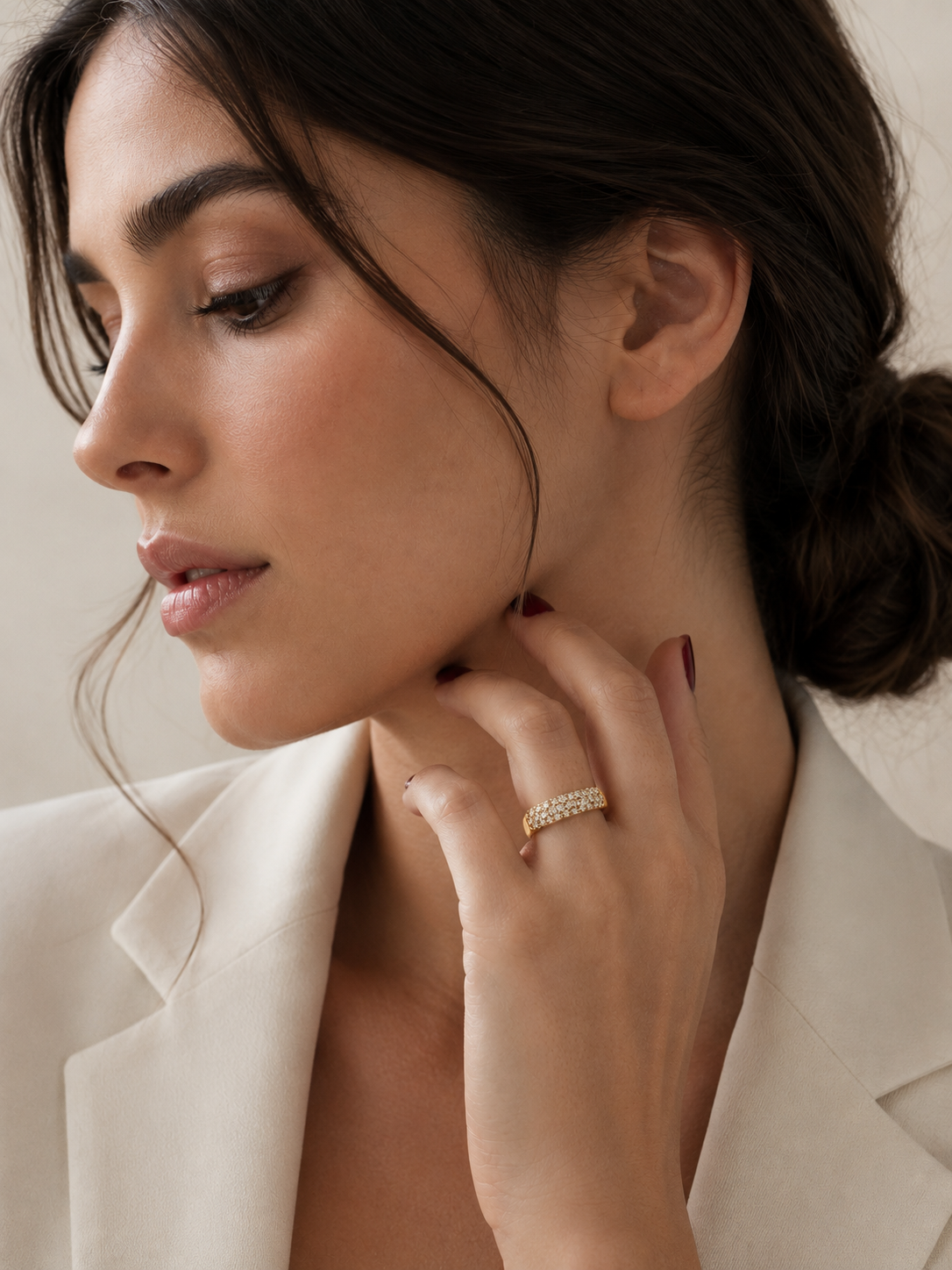 Anillo de Brillantes en Oro