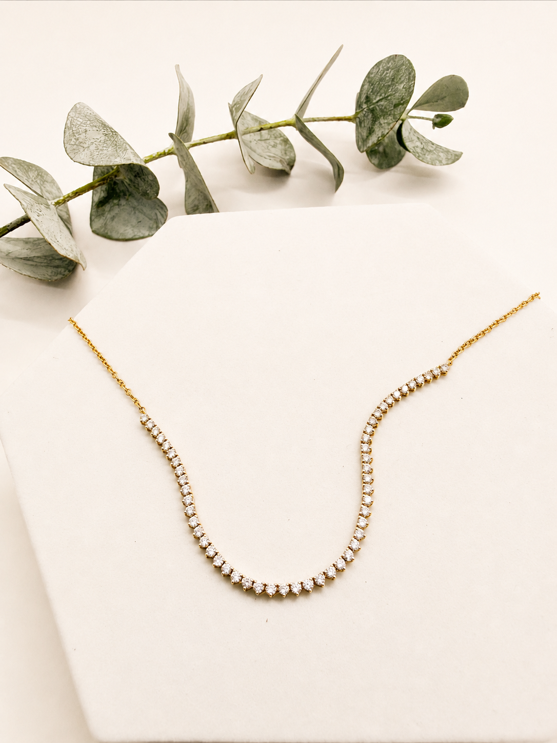 Collar de Brillantes en Oro