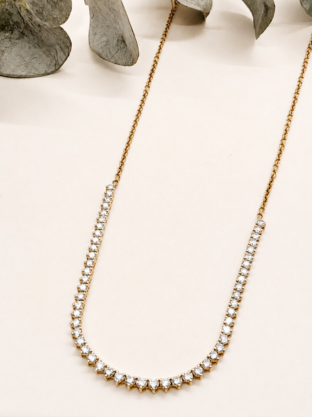 Collar de Brillantes en Oro
