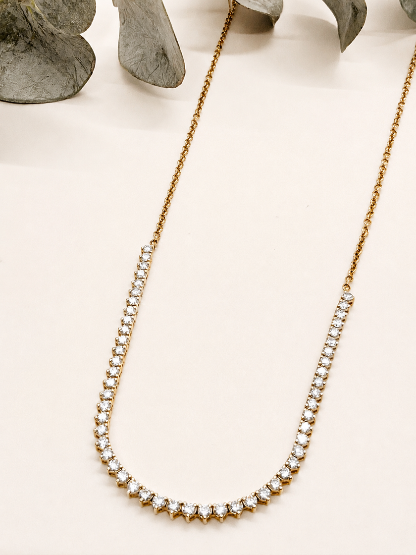 Collar de Brillantes en Oro