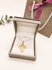 Cruz de los Cuatro Evangelistas en Oro