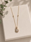 Collar de Brillantes en Oro Amarillo 14K