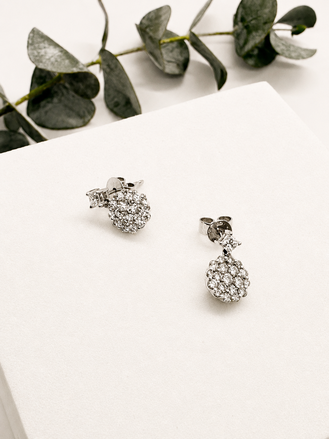Aretes de Brillantes