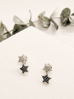 Aretes de Estrellas de Brillantes