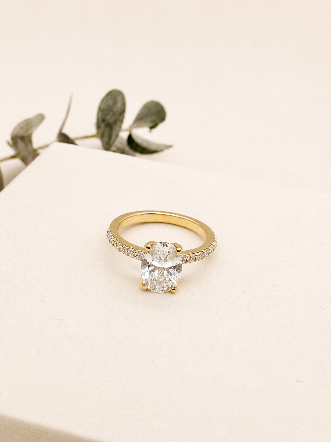 Anillo de Compromiso de Brillantes