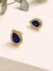 Aretes de Zafiro y Billantes